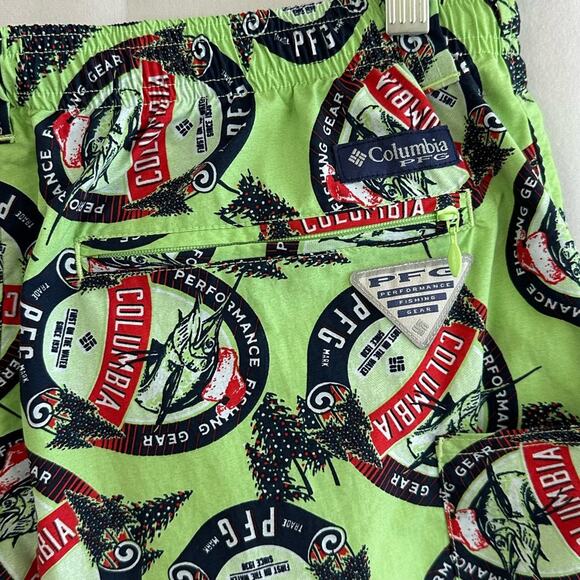 Columbia Men's PFG Super Backcast Water Shorts Swim Trunks Size Medium - Picture 5 of 6